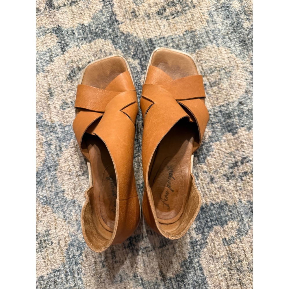 Free People Sun Valley Sandals Size 39 EU / 8.5 US Excellent Condition Worn Once - Picture 2 of 6